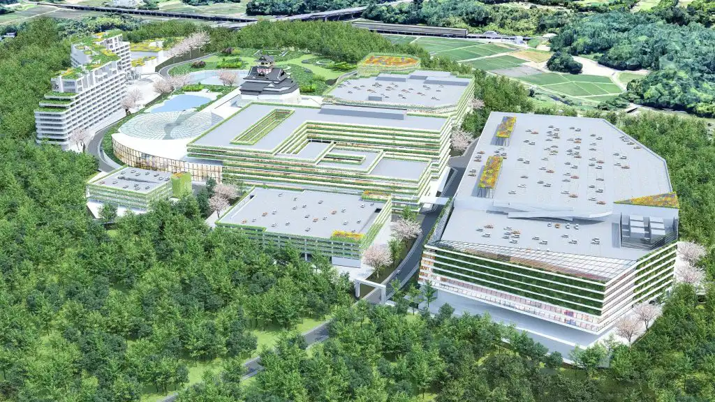 日本ゲートウェイ成田　完成CGパース