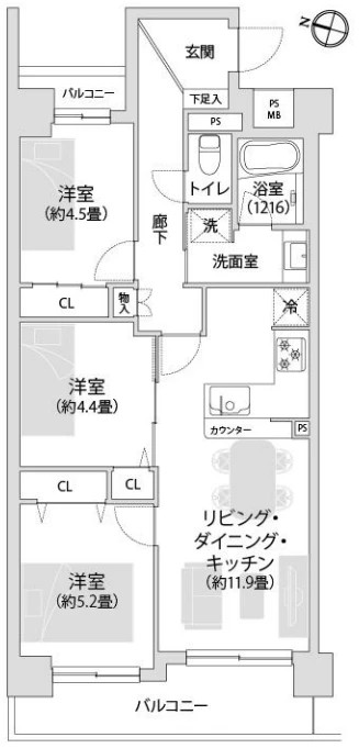 デュオヴェール目黒学芸大学 6階 仲介手数料無料 業界最安値水準のグランドネクスト不動産 購入 売却 賃貸 キャンペーン実施中